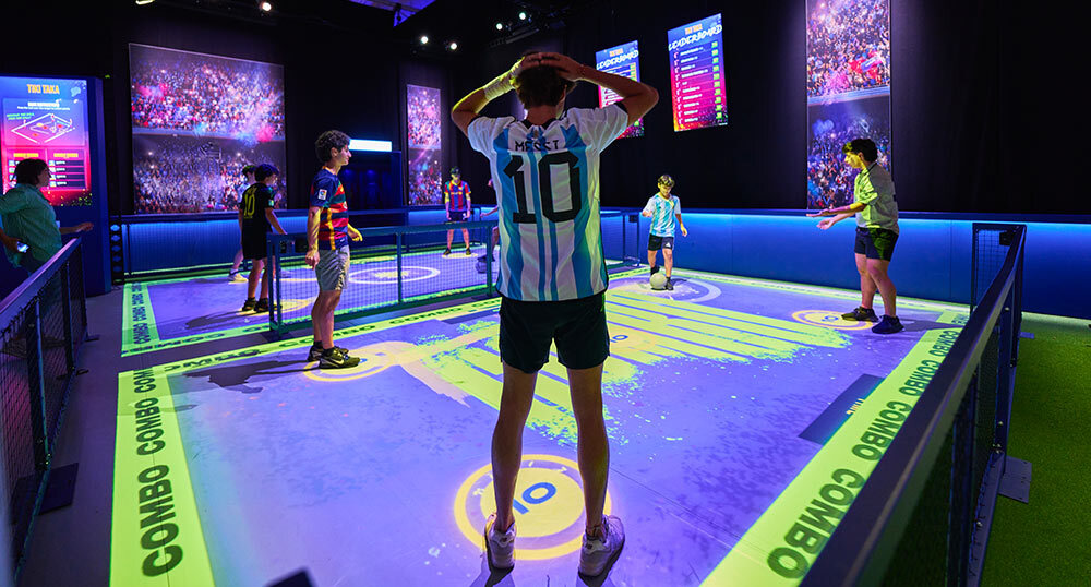 Experiencia interactiva e inmersiva - The Messi Experience en Buenos Aires